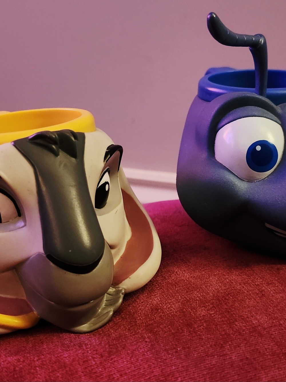 Animated Disney Character Mugs  - Bugs Life / Notre Dame De Paris